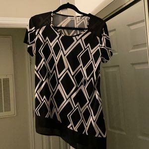 Hardly Worn Slant Cut Blouse